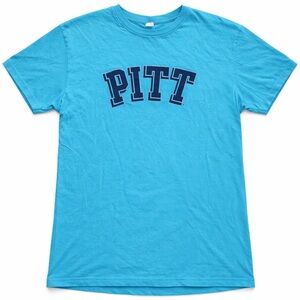 University of Pittsburgh PITT Panthers Blue Classic Short Sleeve T-Shirt Large